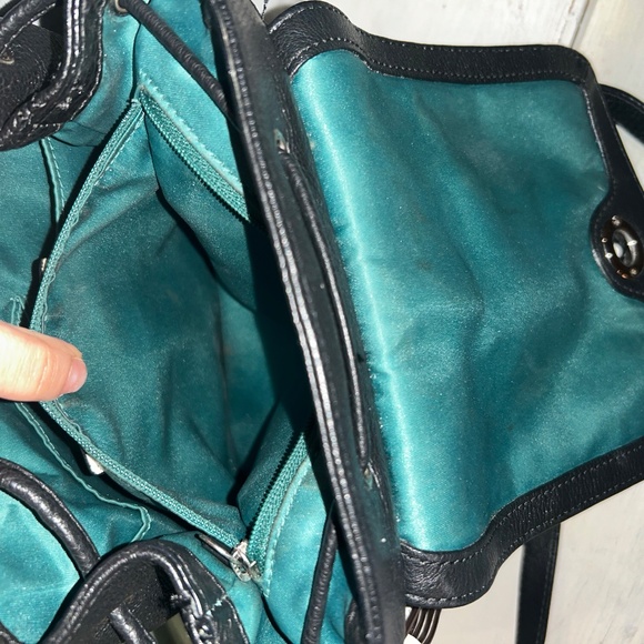 Coach Leather Drawstring Backpack No. D1373-F24385 - Picture 5 of 7